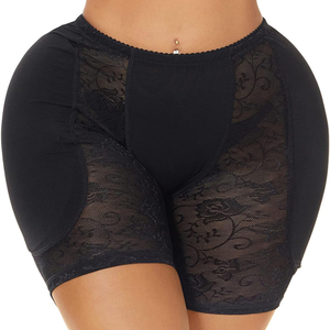 Mutande Modellanti <span class=keywords><strong>con</strong></span> Logo Personalizzato, Shorts Contenitivi a Vita Bassa <span class=keywords><strong>con</strong></span> Imbottitura per Glutei, Shapewear Femminile - Product Image 2