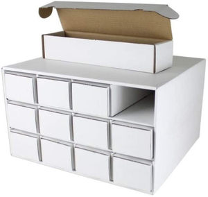 Custom Size Gift Packing Boxes Corrugated Cardboard Storage Box Card Savers Hobby Box