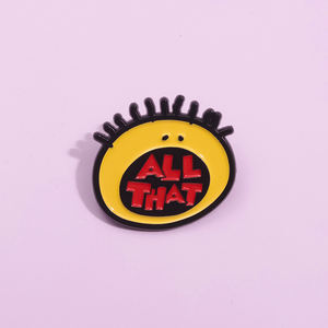 All That Humorous Comedy Sketch Enamel Pin Cute Animated TV Series Broche Lapel Badge Jewelry Gift for Fans Friend - Product Image 4