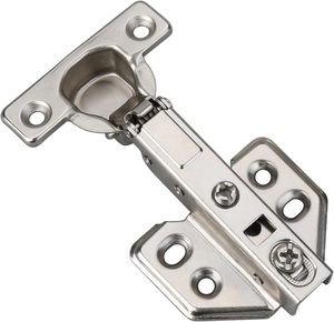 Charnière de porte d'armoire en acier laminé à froid hydraulique Jieyang Quincaillerie de meuble design moderne à fermeture automatique en douceur pour cuisine chambre à coucher - Product Image 1