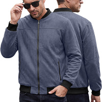 Veste décontractée pour homme OEM/ODM, coupe-vent et chaude, style rétro, amovible, pour l'automne et l'hiver
