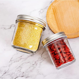 Lọ Thủy Tinh <span class=keywords><strong>Mason</strong></span> Mứt Thạch 4 Oz 8 Oz 12 Oz Có Nắp Kim Loại - Product Image 6