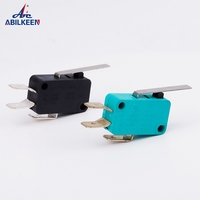 Micro-interrupteur à levier long standard IP67, sous-miniature, étanche, utilisé pour l'automobile et les appareils électroménagers