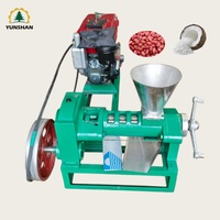 Presse à huile à vis automatique pour moteur diesel 6YL-68 |   Huile d'arachide et de soja 40-60 kg/h pour les petites entreprises au Nigeria