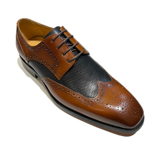 Nuevos zapatos formales de cuero Oxford personalizados para hombres para fiestas de negocios, oficinas y Bodas de otoño con punta cuadrada - Product Image 6