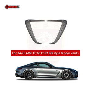 Rejillas de Ventilación Laterales de Fibra de Carbono Estilo BB para Mercedes AMG GT63 C192, Rejillas de Ventilación Laterales Preimpregnadas Reales, Venta al Por Mayor - Product Image 3