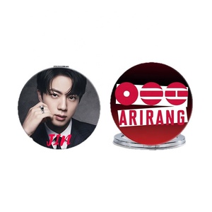 Specchio Pieghevole Personalizzato per Fan di BTS, in Alluminio e ABS, con Immagini di JK, V, JIN, SUGA, Specchio Kpop - Product Image 5