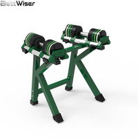 Haltères de musculation chromés et colorés réglables de 20 kg, 36 kg, 40 kg, prix d'usine, pour entraînement à domicile