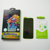 Protector de Pantalla de Vidrio Templado 9H al por Mayor para Teléfono Móvil 15/16/17, Cobertura Total Premium, 2.5D Radian, Calidad A++, Resistente al Agua