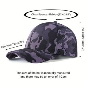 Casquette de baseball athlétique avec tissu respirant et style moderne pour les activités de plein air et l'entraînement - Product Image 4