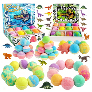 Bombas de Baño con Forma de <span class=keywords><strong>Huevo</strong></span> de <span class=keywords><strong>Dinosaurio</strong></span> para Niños, con Juguete Sorpresa <span class=keywords><strong>en</strong></span> el Interior, Bombas Efervescentes para Baño al por Mayor, China - Product Image 2