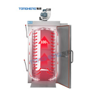 Cuisinière à vapeur à gaz commerciale automatique à tunnel long pour gâteaux vapeur et riz, pour la fabrication de raviolis, Arabie Saoudite