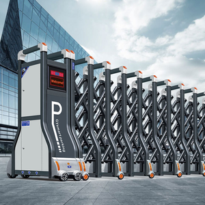 Xgy trượt Cổng điều khiển từ xa thép không gỉ công nghiệp tùy chỉnh điện cổng tự động có thể thu vào hàng rào tùy chỉnh kích thước cửa - Product Image 1