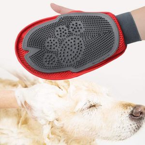 Gants de brossage portables en silicone pour chats, brosses de bain pour animaux de compagnie, gants de toilette pour chats, gants pour le nettoyage des animaux à la main - Product Image 5