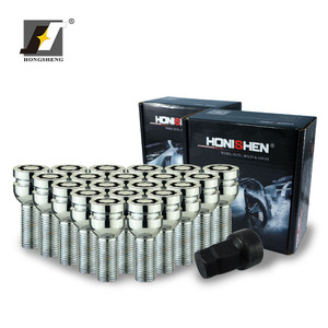 10.9 Grade bóng ghế thép hợp kim xe Khóa bánh xe Bolt - Product Image 2