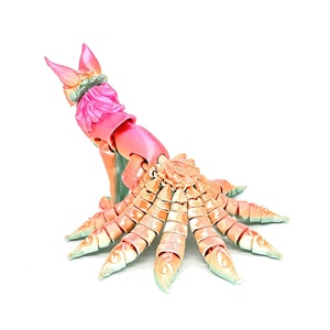 Figurine Articulée de Renard à Neuf Queues Imprimée en 3D, Jouet Anti-Stress à Articulations Mobiles, Décoration de Bureau, Cadeau Unisexe pour Enfants de 7 Ans et Plus - Product Image 2