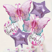 Ballons en Mylar en forme de chiffres FUNMOOD avec nœud papillon pour décorations d'anniversaire et de mariage, fournitures de fête