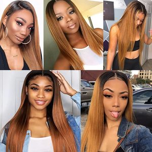 Cheveux Vierges Bruts à Cuticules Alignées Vente en Gros, 100% Naturels Remy, Cheveux Humains Brésiliens Lisses en Vison, 3 Paquets avec Frontale en Dentelle - Product Image 5