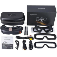 Lunettes FPV Skyzone SKY04O PRO 1280x720 OLED 5.8GHz 48CH avec DVR Steadyview et suivi de tête, accessoires électroniques pour drones
