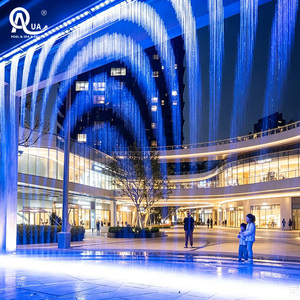 Fontaine à eau numérique programmable Water Crown avec projection multimédia sur écran LED pour la décoration de centres commerciaux et de mariages - Product Image 3