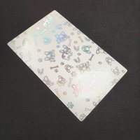 Fonlyu 190*120mm, Láminas Protectoras Transparentes para Teléfono con Diseño 3D Personalizado, Pegatinas Protectoras de TPU para la Parte Trasera, para Máquina de Corte con Plotter