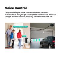 GIRIER Tuya Smart DIY - Interruptor de Relé Inteligente con Temporizador, Control de Automatización del Hogar, Módulo Controlador de Puerta de Garaje ZigBee