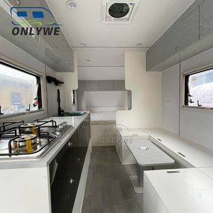 ONLYWE Allroad todoterreno <span class=keywords><strong>Camper</strong></span> Remolque Camping Remolque Offroad 4x4 Teardrop Offroad <span class=keywords><strong>Camper</strong></span> 4x4 Remolque caravana Mini Caravane - Product Image 5