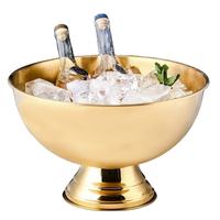 Seau à glace Sinowin SW-IB59 en acier inoxydable 304, style américain, pour fêtes, KTV, bars, livraison directe d'usine, en stock