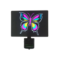 Panneau lumineux sans fil avec bande adhésive, 10 w, pour soirée, t-shirt, LED, batterie rechargeable, vente en gros