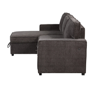 Vente chaude Personnalisable Pliant Accordéon Canapé-<span class=keywords><strong>lit</strong></span> avec Coussin Deux Sièges pour Salon Tissu Rembourrage - Product Image 5