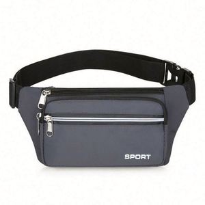 Travel Sport Nylon Waist <b>Pack</b> <b>Waterproof</b> Mountain Cycling Running Belt Waist Bag for Men - Product Image 4