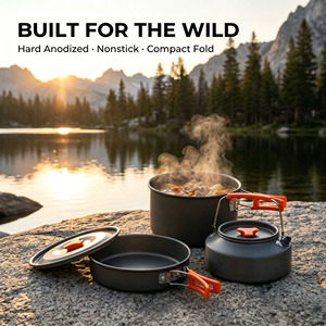 <span class=keywords><strong>Set</strong></span> di Pentole da Cucina per Esterni, Padella, Pentola, Bollitore, <span class=keywords><strong>Set</strong></span> di Pentole Antiaderenti in Alluminio all'Ingrosso - Product Image 4