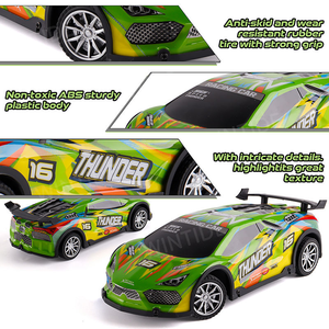 <span class=keywords><strong>Voiture</strong></span> <span class=keywords><strong>de</strong></span> course télécommandée 27 MHz à 4 canaux avec lumières clignotantes dynamiques pour des performances <span class=keywords><strong>de</strong></span> drift à grande vitesse pour les <span class=keywords><strong>jeux</strong></span> des garçons - Product Image 5