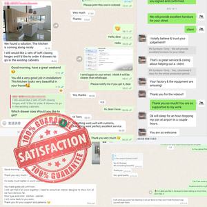 PA nội thất khách sạn phòng ngủ hiện đại được xây dựng trong di động bằng gỗ cửa trượt tủ quần áo hệ thống tủ quần áo - Product Image 6