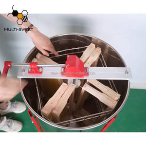 <span class=keywords><strong>Extracteur</strong></span> de <span class=keywords><strong>miel</strong></span> manuel à 4 cadres avec pieds longs, <span class=keywords><strong>moteur</strong></span> certifié CE, en acier inoxydable - Product Image 5