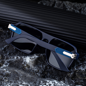Gafas de Sol Polarizadas UV400 con <span class=keywords><strong>Bisagra</strong></span> de Resorte de <span class=keywords><strong>Doble</strong></span> Acción Cuadrada con Logotipo Personalizado de Moda al por Mayor de Partagas para Hombre - Product Image 4