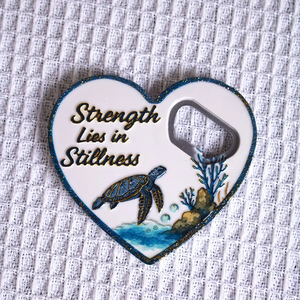 Décapsuleur Thème Océan en Gros, Aimant <span class=keywords><strong>de</strong></span> Réfrigérateur en Forme <span class=keywords><strong>de</strong></span> Cœur avec Photo Personnalisée, Décapsuleur Magnétique pour Cadeaux <span class=keywords><strong>de</strong></span> Mariage - Product Image 4