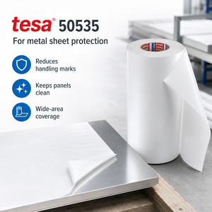 <span class=keywords><strong>Film</strong></span> de protection de peinture automobile original tesa 50535 Bodyguard 59um, adhésif EVA amovible - Product Image 1