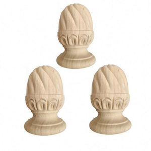 Custom Solid Wood Furniture Legs Bun Feet for <b>Sofa</b> Chair Ottoman Dresser Foot-Hospital Outdoor Living Room Bedroom Use - Product Image 1