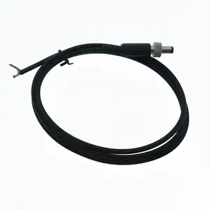 UL1185 18AWG*1C+S OEM DC 5.5*2.5 with nut to Peeled and tined DC Power Adapter Cable for Speaker Digital Wire Harness