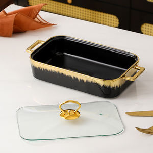 ชุดหม้อเซรามิกอุ่นอาหารหรูหรา ยูอาร์เทรน สำหรับเสิร์ฟบุฟเฟ่ต์ในโรงแรม พร้อมถาดและหม้อซุป - Product Image 6