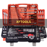 Ensemble d'outils de réparation automobile personnalisable OEM de 46 pièces, outils d'urgence pour voiture à alimentation manuelle avec support professionnel