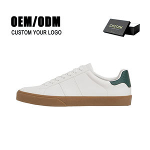 Men's Casual High Quality Sneakers Breathable Round Walking Shoes with Rubber Mesh <b>Insole</b> Custom OEM Fashion Trending Styles - Product Image 1