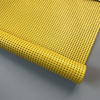 Bâche en maille PVC tissée enduite, ignifuge et résistante aux UV, de haute qualité, vente en gros d'usine