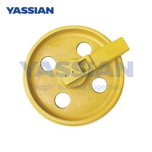 Suku cadang roda penggali dan buldoser depan Idler Roller suku cadang Idler - Product Image 1