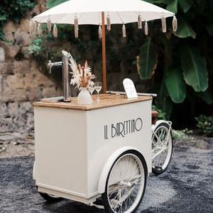 Chariot à bonbons personnalisé, chariot mobile vintage, distributeur <span class=keywords><strong>de</strong></span> bière doré, chariot à <span class=keywords><strong>champagne</strong></span> pour mariage - Product Image 6