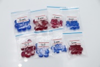 HanYu prix usine 5mm 6mm 7mm 8mm étoile rubis corindon #5 rubis sphère boules de rubis en vrac