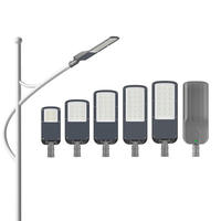 Lampadaire LED 50W IP65 Étanche en Aluminium Moulé Sous Pression OEM Économe en Énergie pour Projets de Parkings, Autoroutes et Trottoirs
