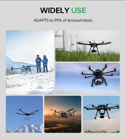 Penjualan Pabrik 330wh/kg 66000mah 6S 12S Baterai Lithium Ion Isi Ulang Kapasitas Besar Densitas Energi Tinggi untuk Drone Uav