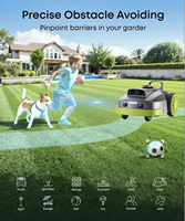 LOPKIN L-Serie DIY Roboter-Rasenmäher L1500 Kabelloser Grasbehälter 7,5Ah Akku IPX6 Wasserdicht 210mm Schnittbreite für Kleine Flächen